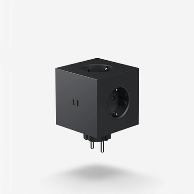 Разветвитель черный Square 2 USB-C