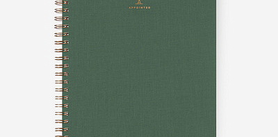The Workbook Blank Fern Green Блокнот