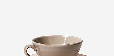 Чайная пара серая 2шт.