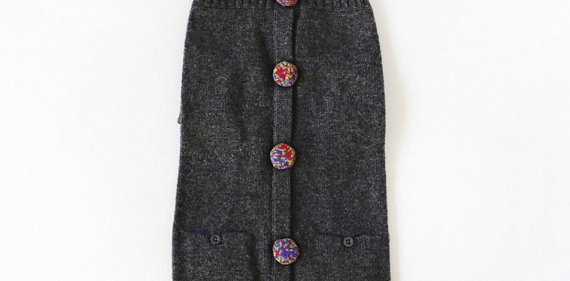 Pom Pom Свитер для собак, размер 2