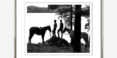 Waterfront Horses Постер