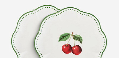 Tutti Frutti Cherry Набор десертных тарелок 2 шт.