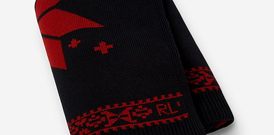 Everett Black Плед