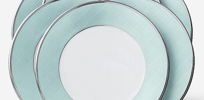 Ethereal Blue Pétala Simples Набор десертных тарелок на 6 персон