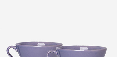 Набор из 2 фиолетовых кружек 