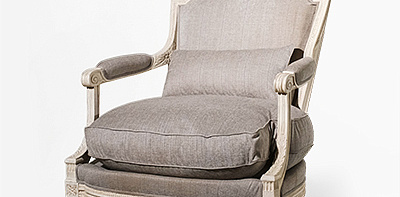 Кресло и пуф L XVI Sené bergère