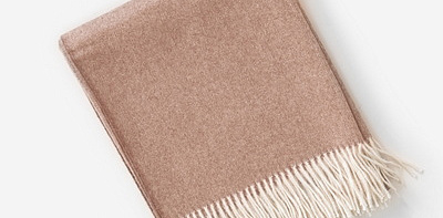 Herringbone Camel Плед