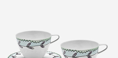 Кофейная пара 2 шт. Midnight Flowers Blossom Milk Cappuccino 