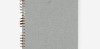 D.C. Dot Grid Workbook Dove Gray Блокнот