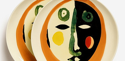Набор обеденных тарелок 2 шт. Оттоленги Feast Face I 