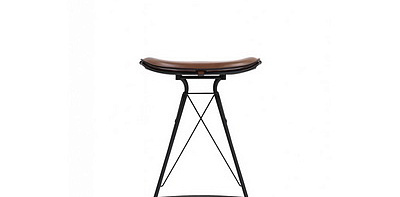 Wire Low Black / Whiskey Комплект из 2 барных табуретов