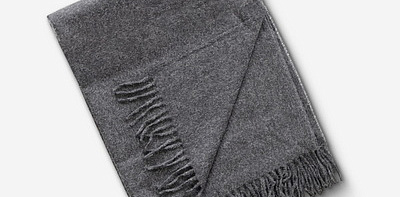 Mid-Grey Natural Плед