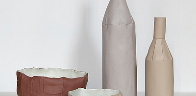 Liscio Набор из 2 арт-объектов и 2 чаш