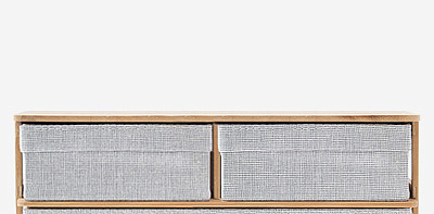 Ree Natural Органайзер с тремя ящиками 