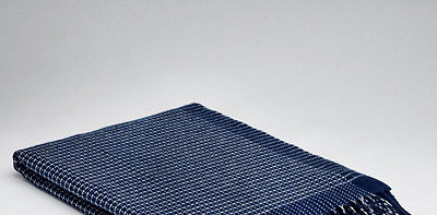 Cashmere & Lambswool Alpine Navy Плед