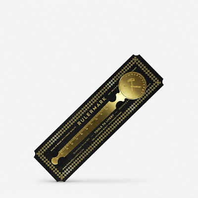 Линейка Rulermark Brass 