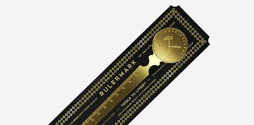 Линейка Rulermark Brass 