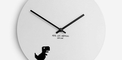 Dinosaur Часы настенные