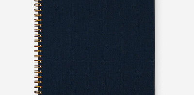 The Notebook Blank Oxford Blue Блокнот