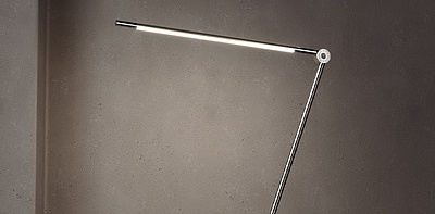 THIN Task Nickel Настольная лампа S