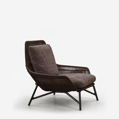 Кресло Prince Cord Caffe/Brown 