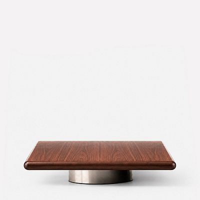 Стол кофейный Horizonte Walnut H21 см