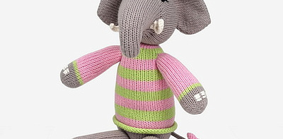 Elephant in Pink Sweater Игрушка