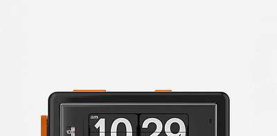 AL-30 Black AM/PM Часы настольные с будильником