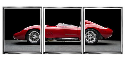 Maserati 250S Fantuzzi Triptychs Chelsea Постер