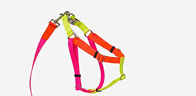 Шлейка для собак Nylon Pink M