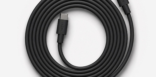 Кабель черный USB-C to USB-C 2 м