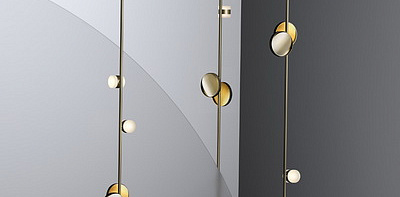 Typography P Disc+Layer Подвесной светильник