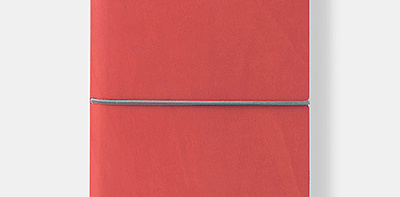 Ежедневник нелинованный в коралловой обложке Classic