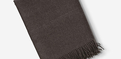 Solid Espresso Плед