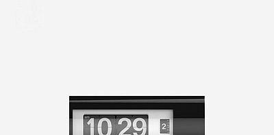 AP-28 Black AM/PM Часы настольные с будильником