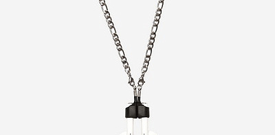 AirPods Lace Silvered Цепочка для беспроводных наушников Large