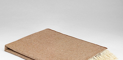 Lambswool Spotted Butterscotch Плед