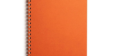 Find Ring Note Tangerine Grid Блокнот