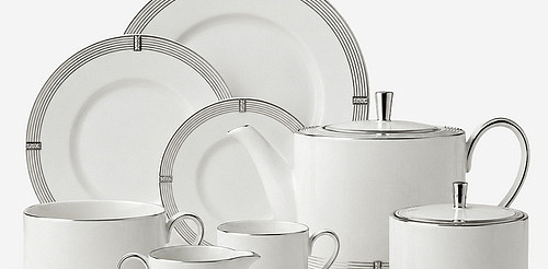 Regency Platinum Чайно-кофейный сервиз на 6 персон