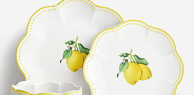Tutti Frutti Lemon Сервиз на 2 персоны