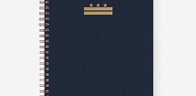 D.C. Workbook Oxford Blue Блокнот