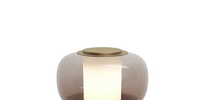 Luna A White Marble Настольная лампа