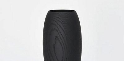 Flusso Black S Ваза декоративная