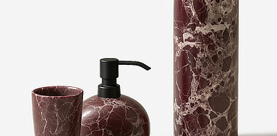 Набор для ванной комнаты 4 предмета Mundo Rosso 