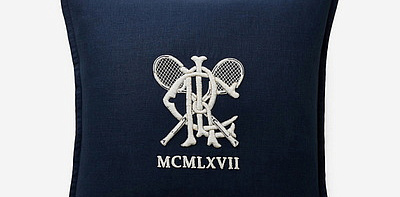 Meadowmere Navy Подушка