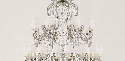 Adrianna Antique Silver Люстра L