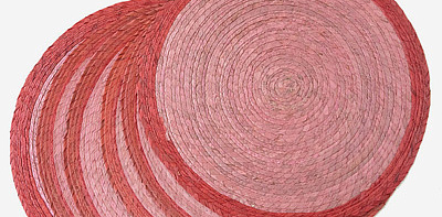 Round Flamingo Плейсматы 6 шт.