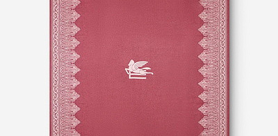 Плед красный Pervinca