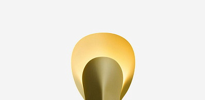 Plume Satin Brass Настольная лампа