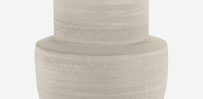 Ваза бежевая Пит Бун Volumes M